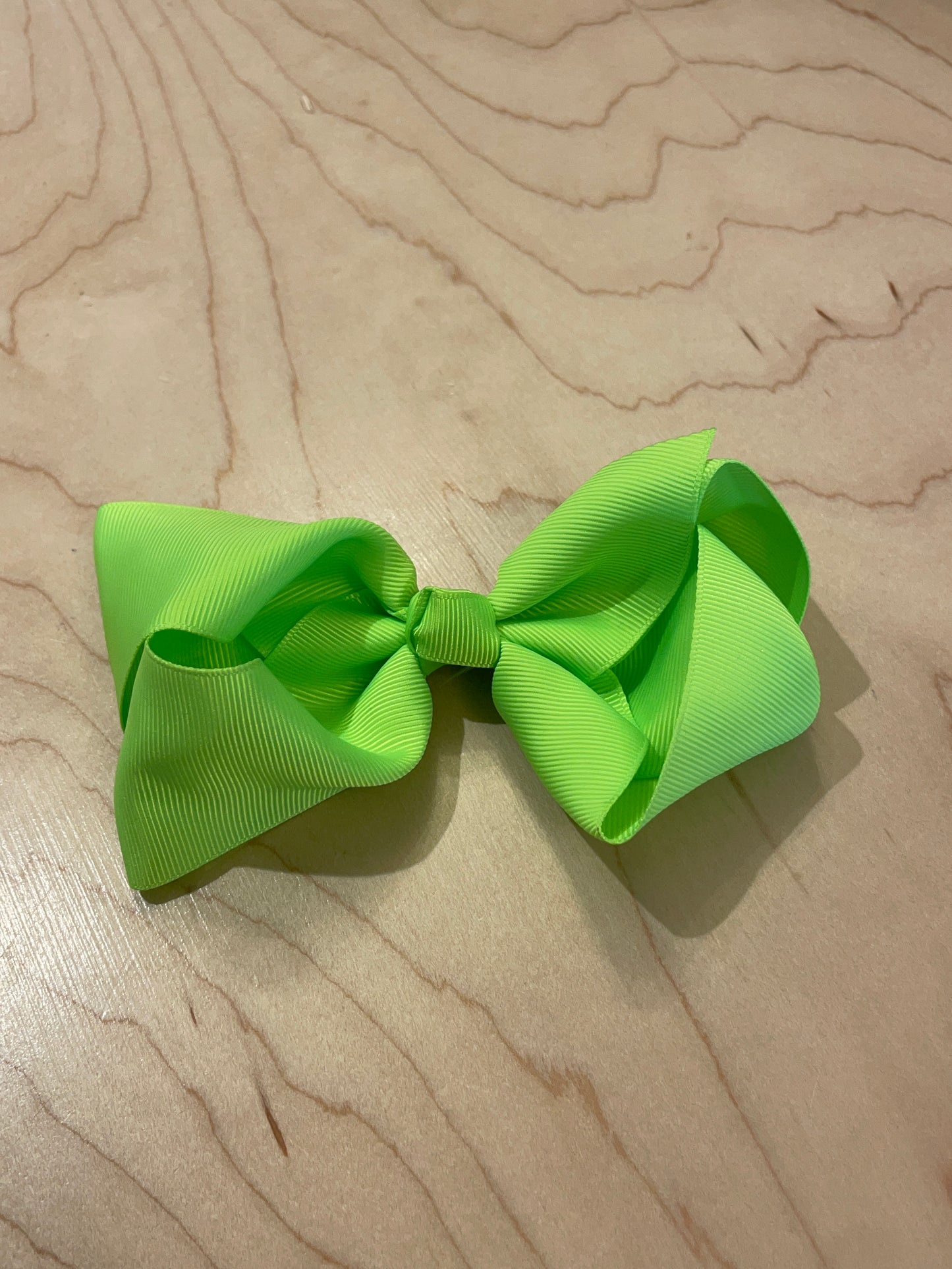 Small Pink/Green bow