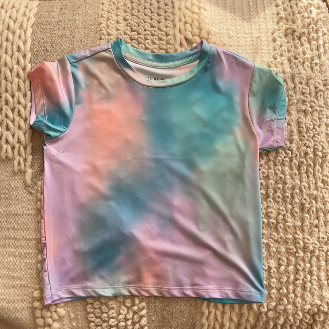 TIe Dye Cross Back Top