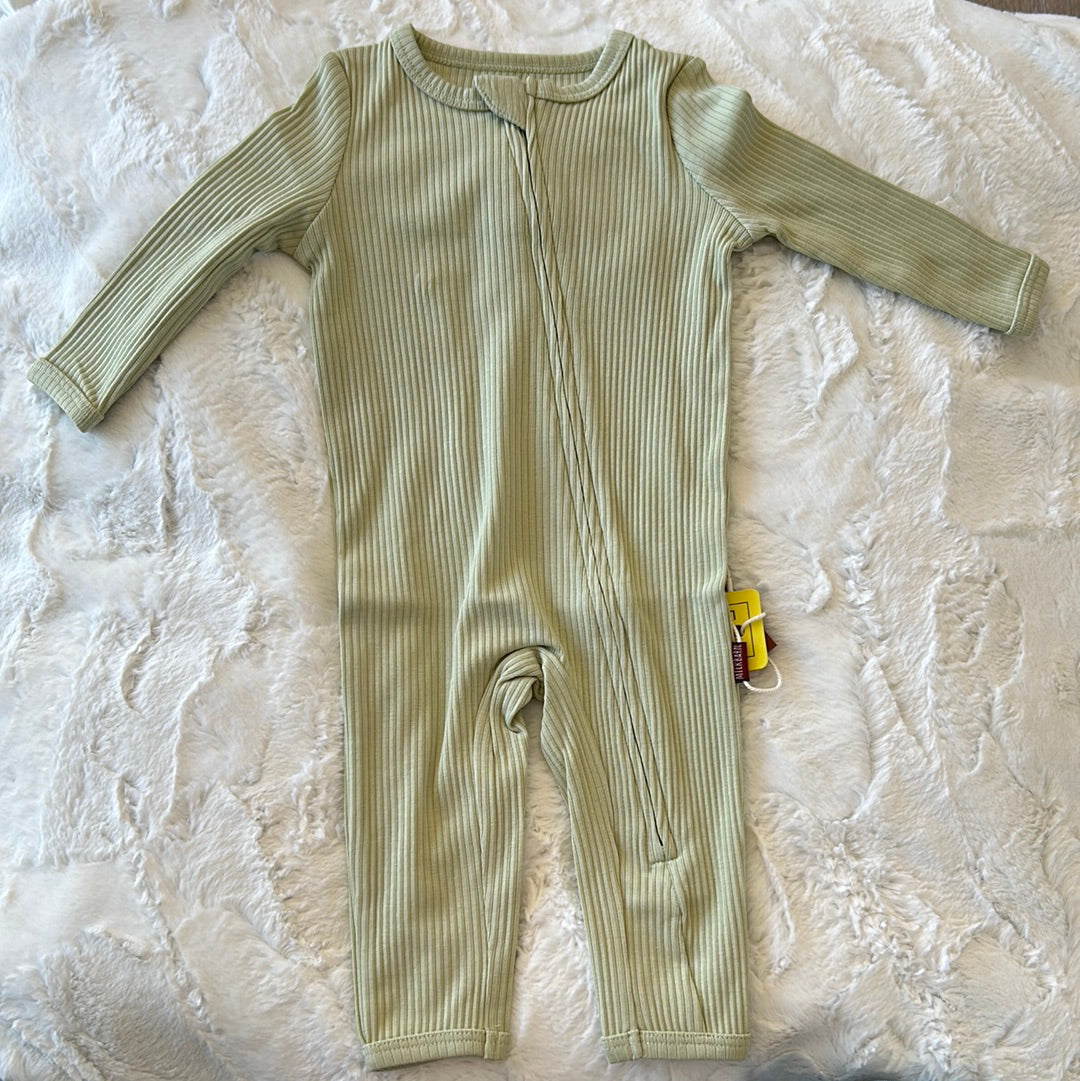 SAGE TRI-BLEND LS ZIPPER PAJAMA