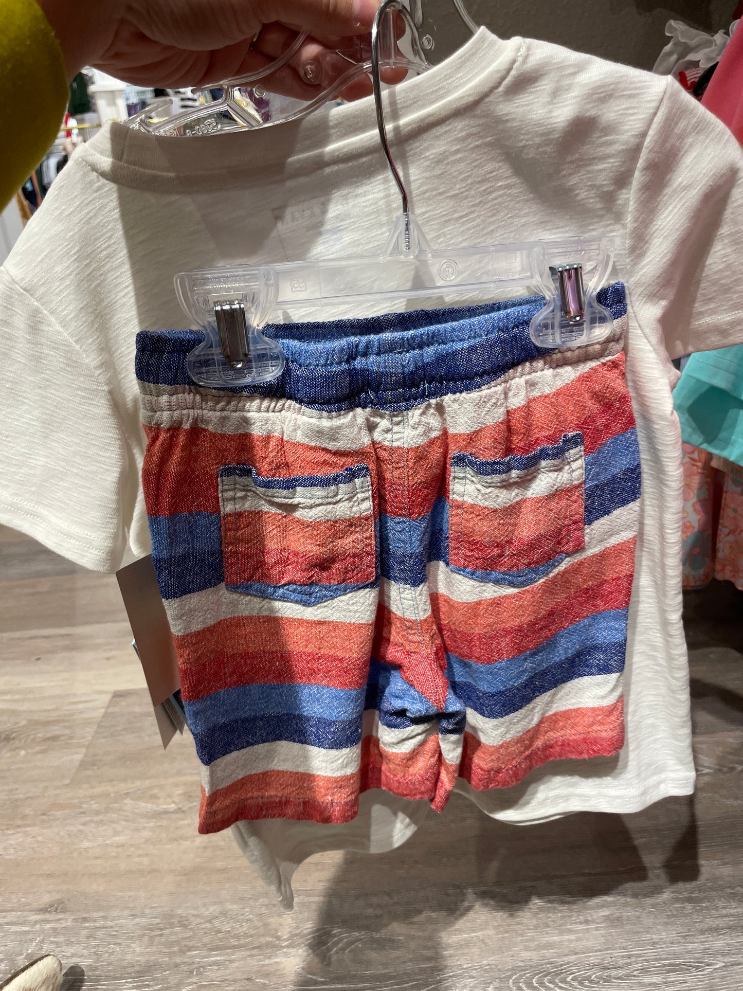 Red, White, and Blue Short Set