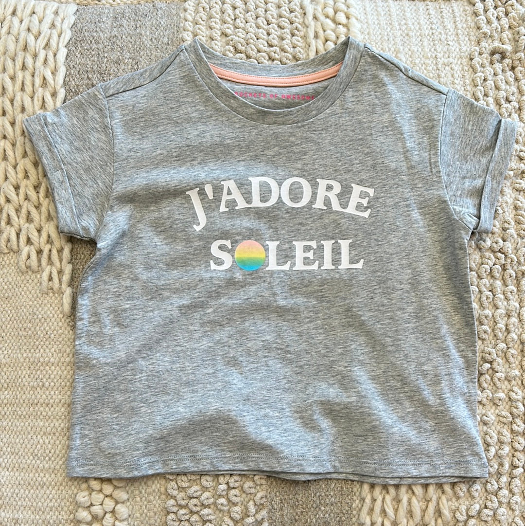 HEATHR GREY J'ADORE SOLEIL TEE