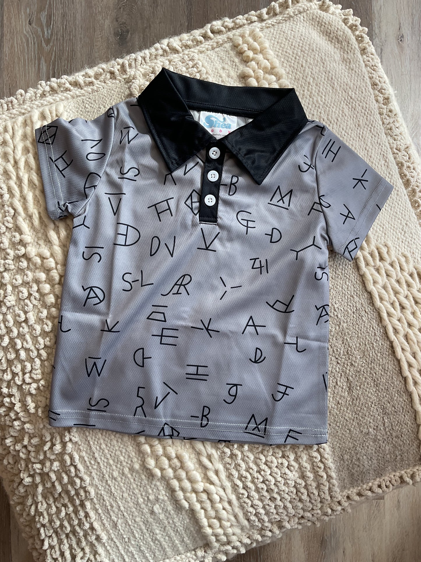 Boys Brand Print Shirt