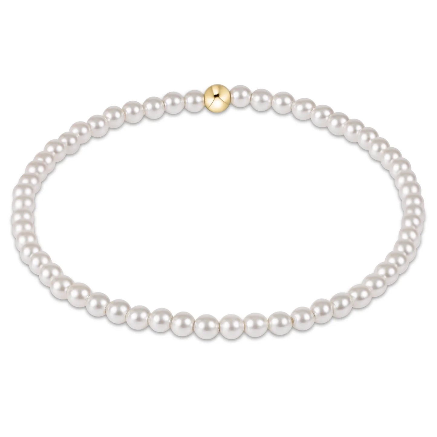 egirl Classic Pearl 3mm Bead Bracelet
