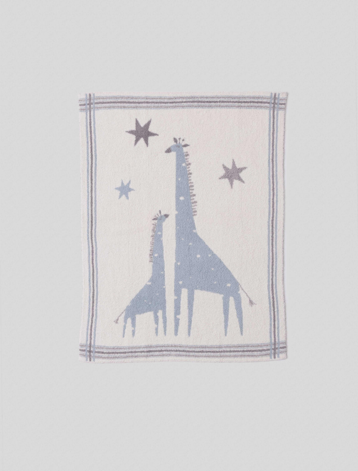 Rain Drop Giraffe Stroller Blanket