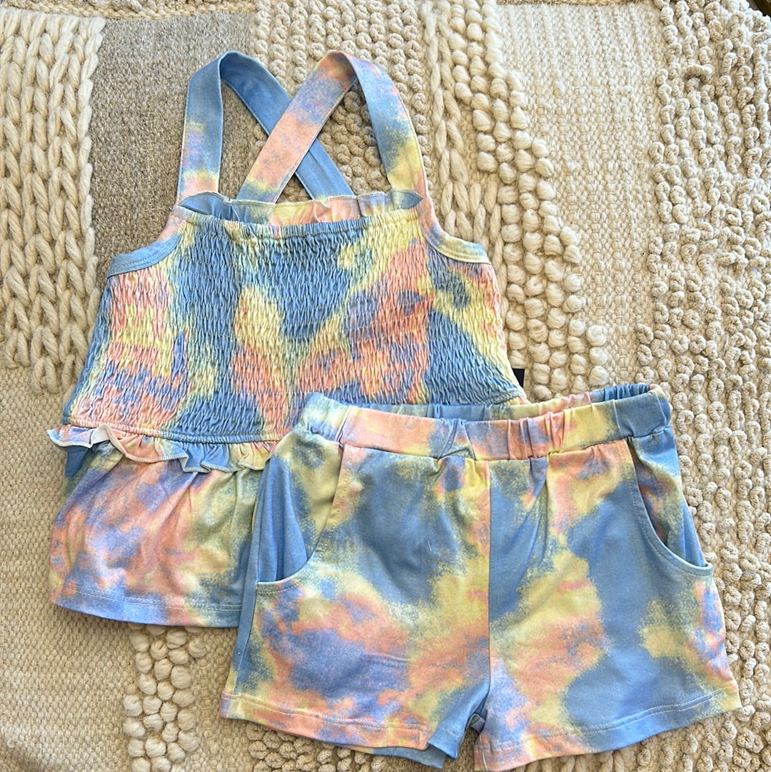 LEMON BLUEBERRY SWIRL KNIT SET