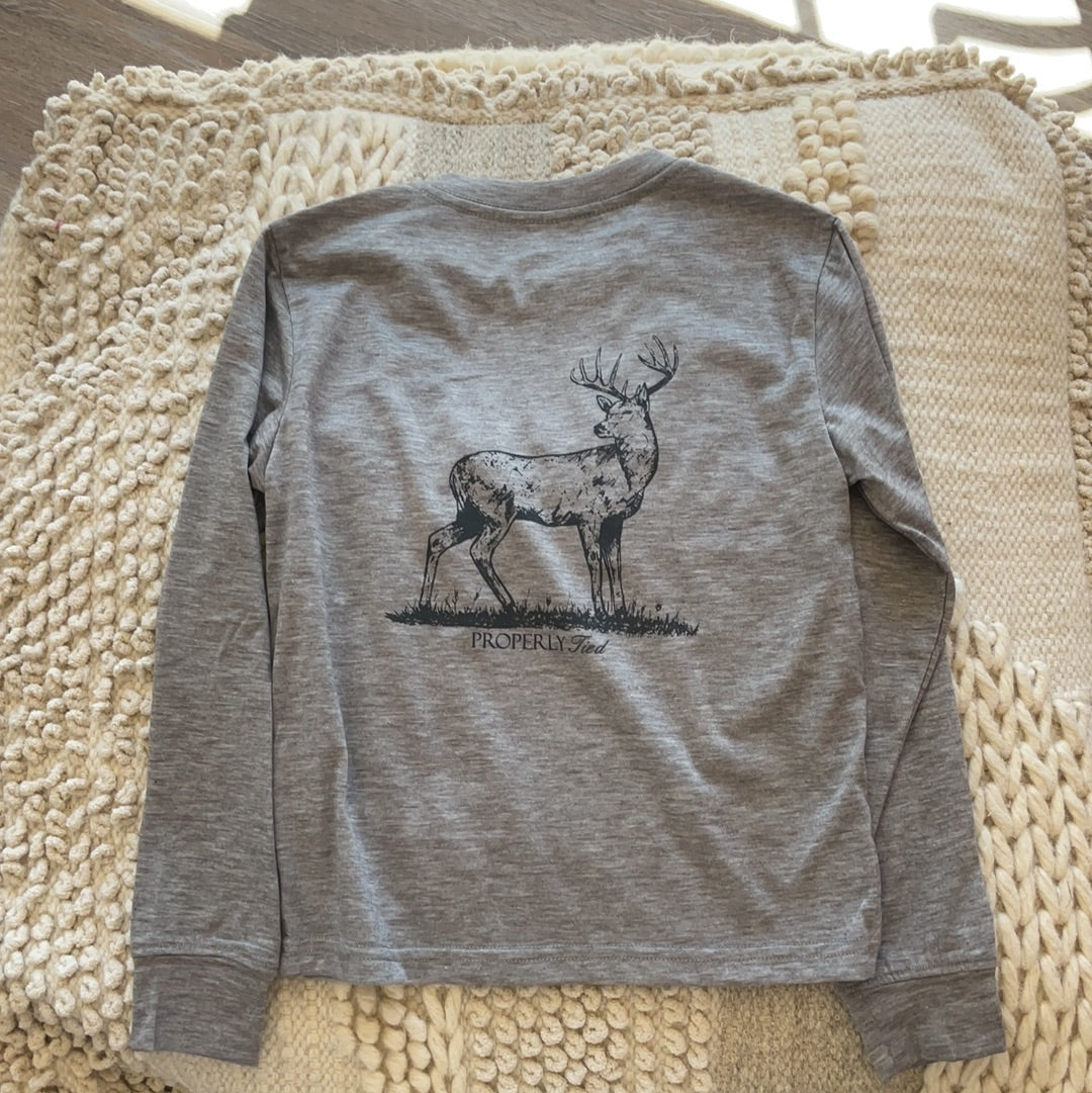 PORTLAND POCKET TEE WHITE TAIL
