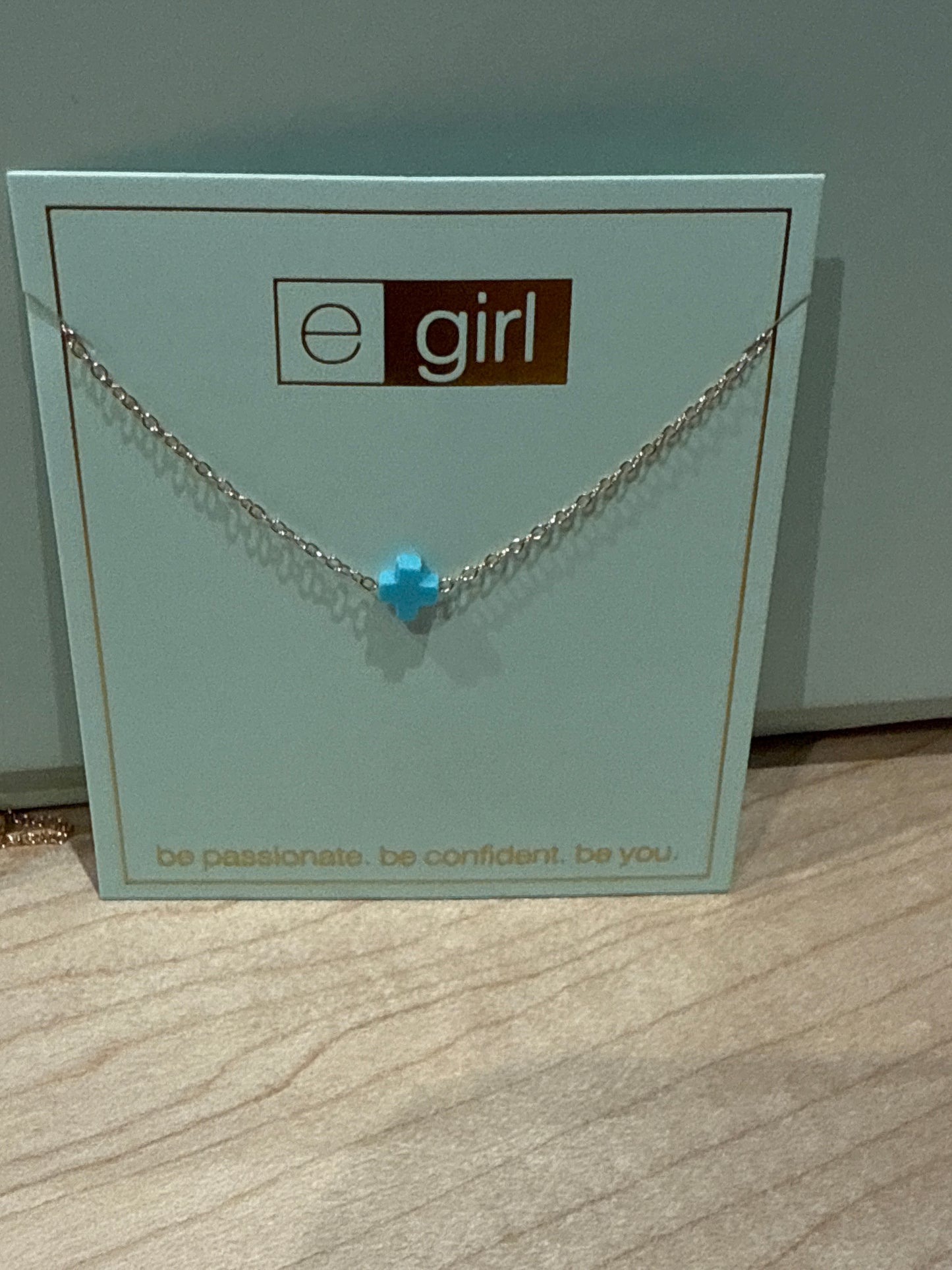 egirl 14" Necklace Gold - Signature Small Cross