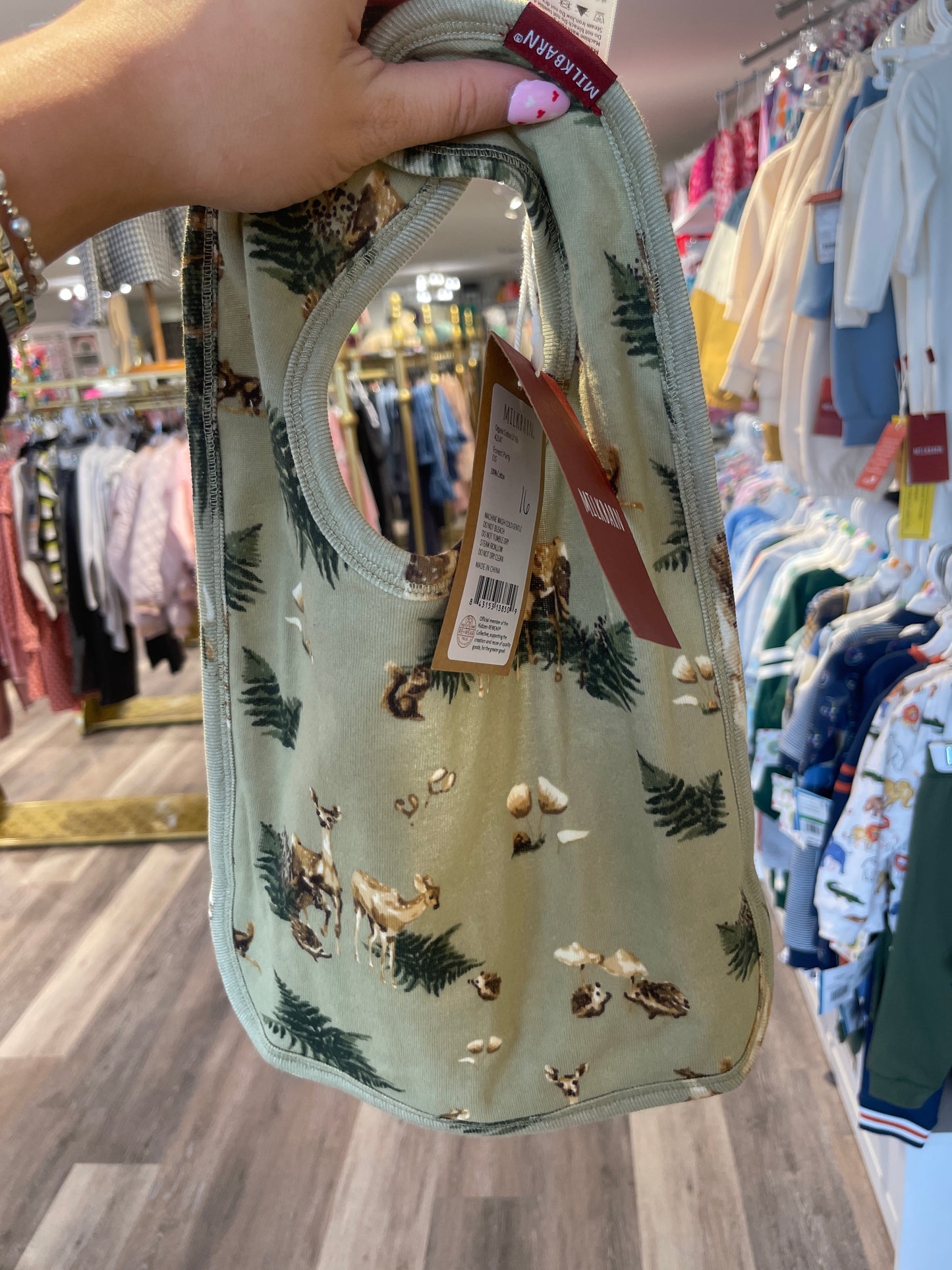 Forest Party Lil' Bib