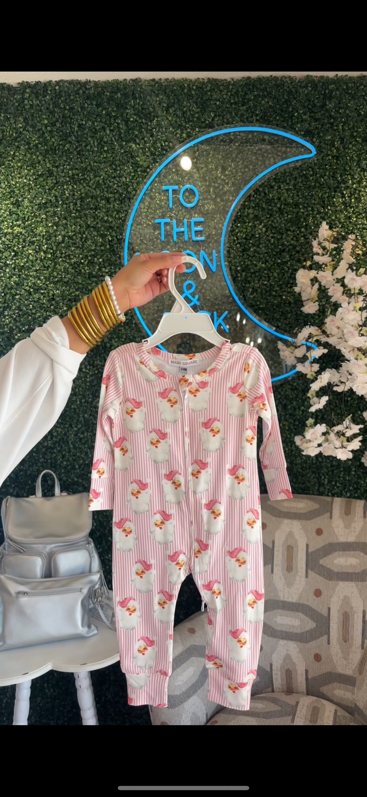 SANTA BABYTODDLER PAJAMAS