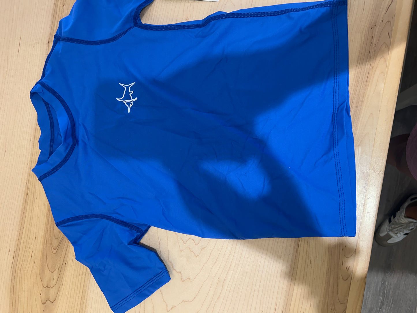 Tybee Short Sleeve Rashguard Offshore Blue