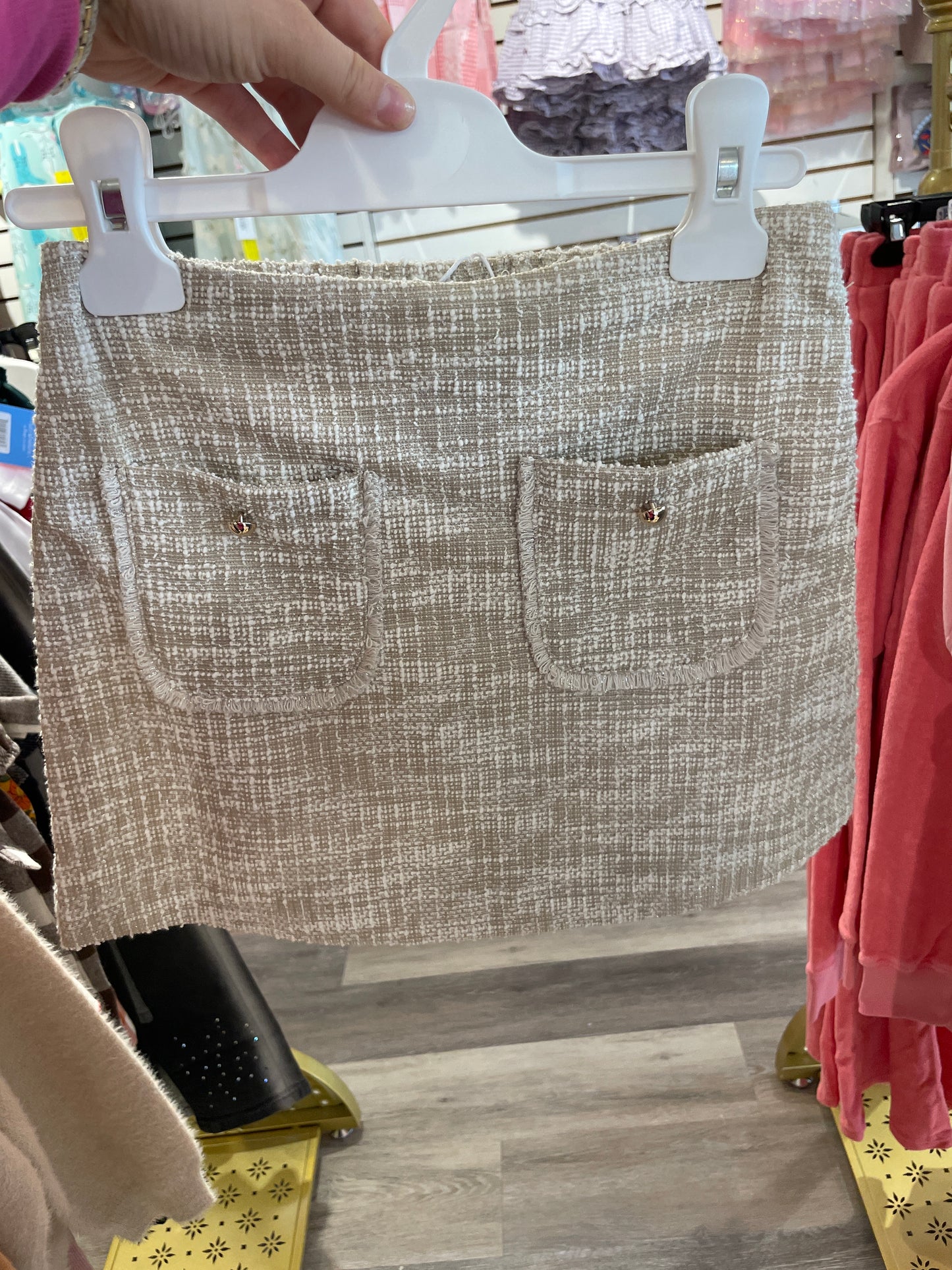 Arena Skort W/ Detailed Back Pockets