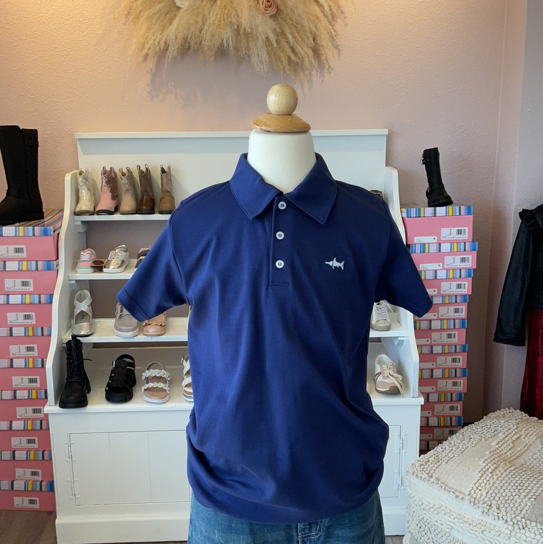 SBC Signature Pima Polo Navy