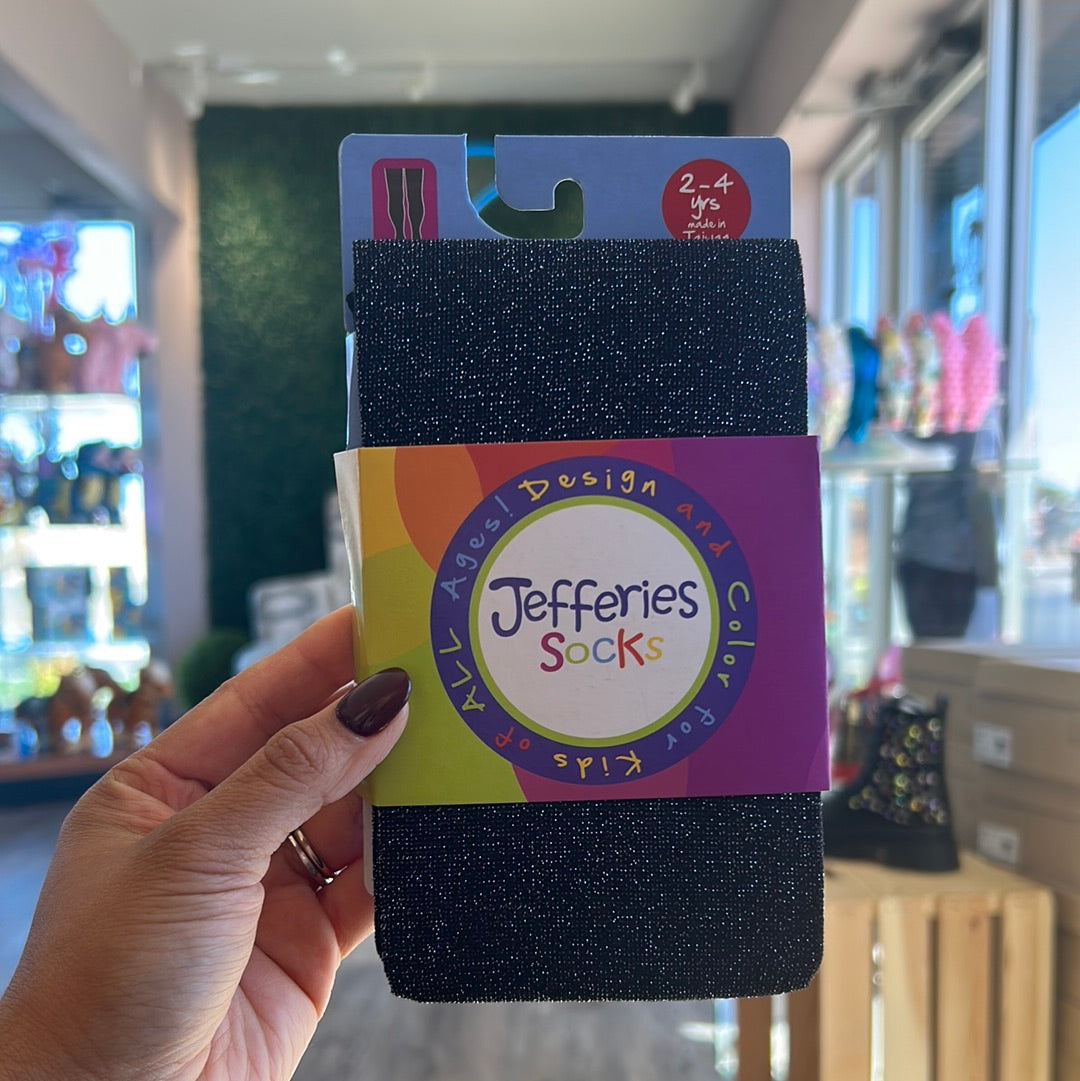 BLACK SPARKLE TIGHTS