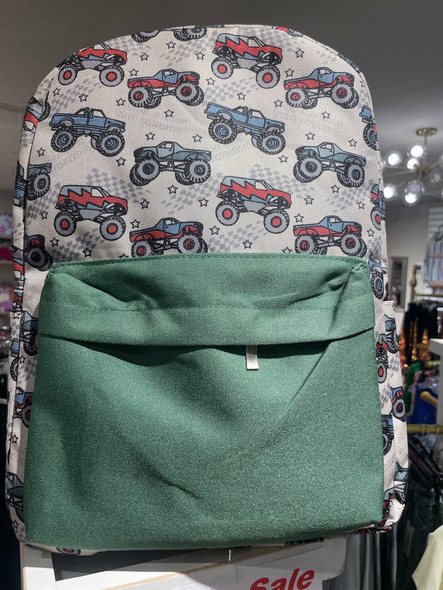 Monster Truck Backpack