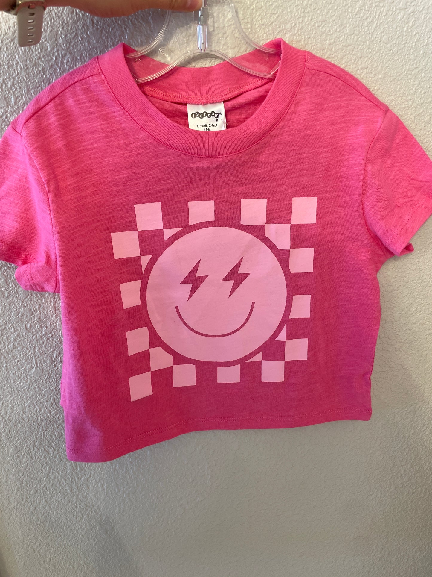 Smile Check Boxy Tee