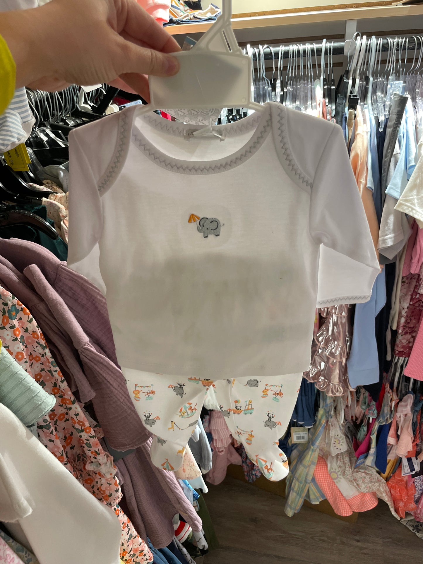 Circus Crew Footed Pant Set