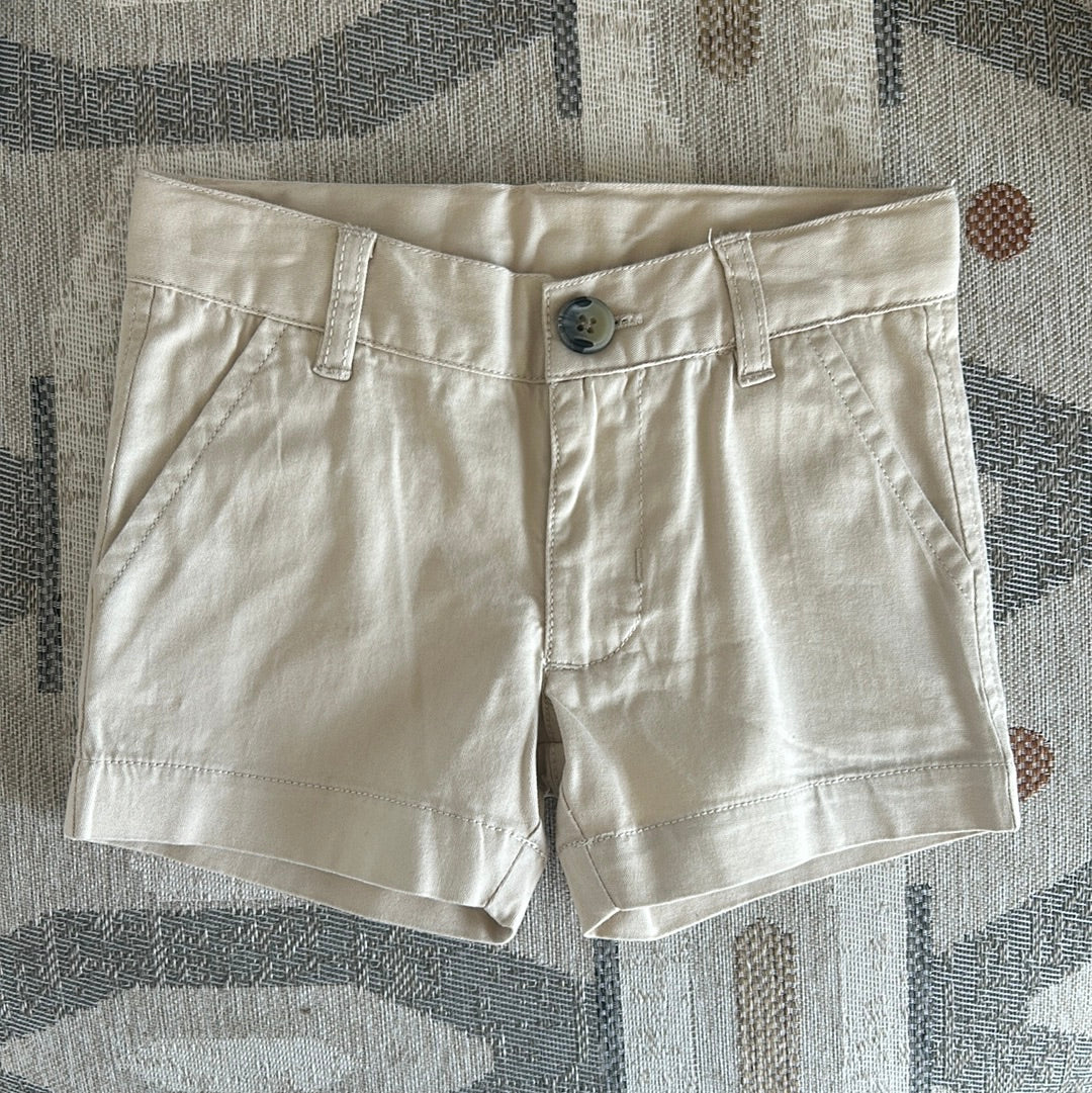 Khaki Stretch Chino Shorts