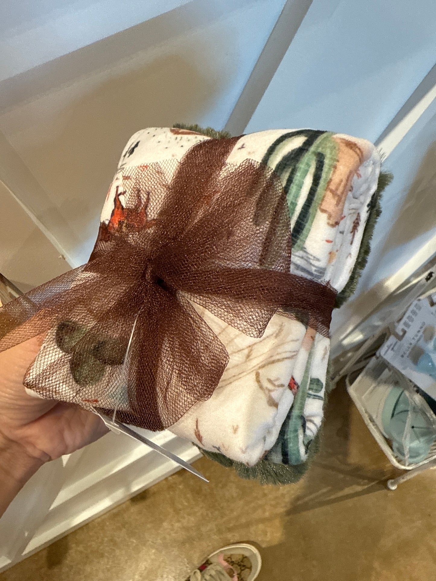 Western Wyatt Burp Cloth Set