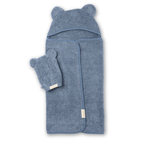 Bear Ears Hooded Towel + Wash Mitt