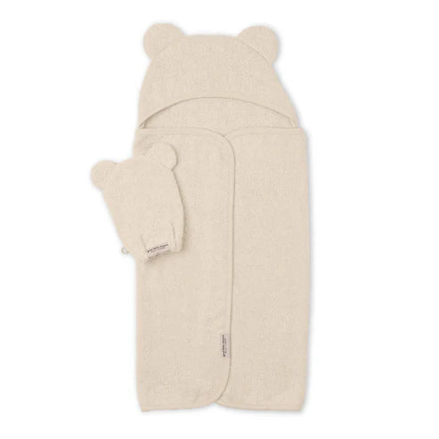 Bear Ears Hooded Towel + Wash Mitt