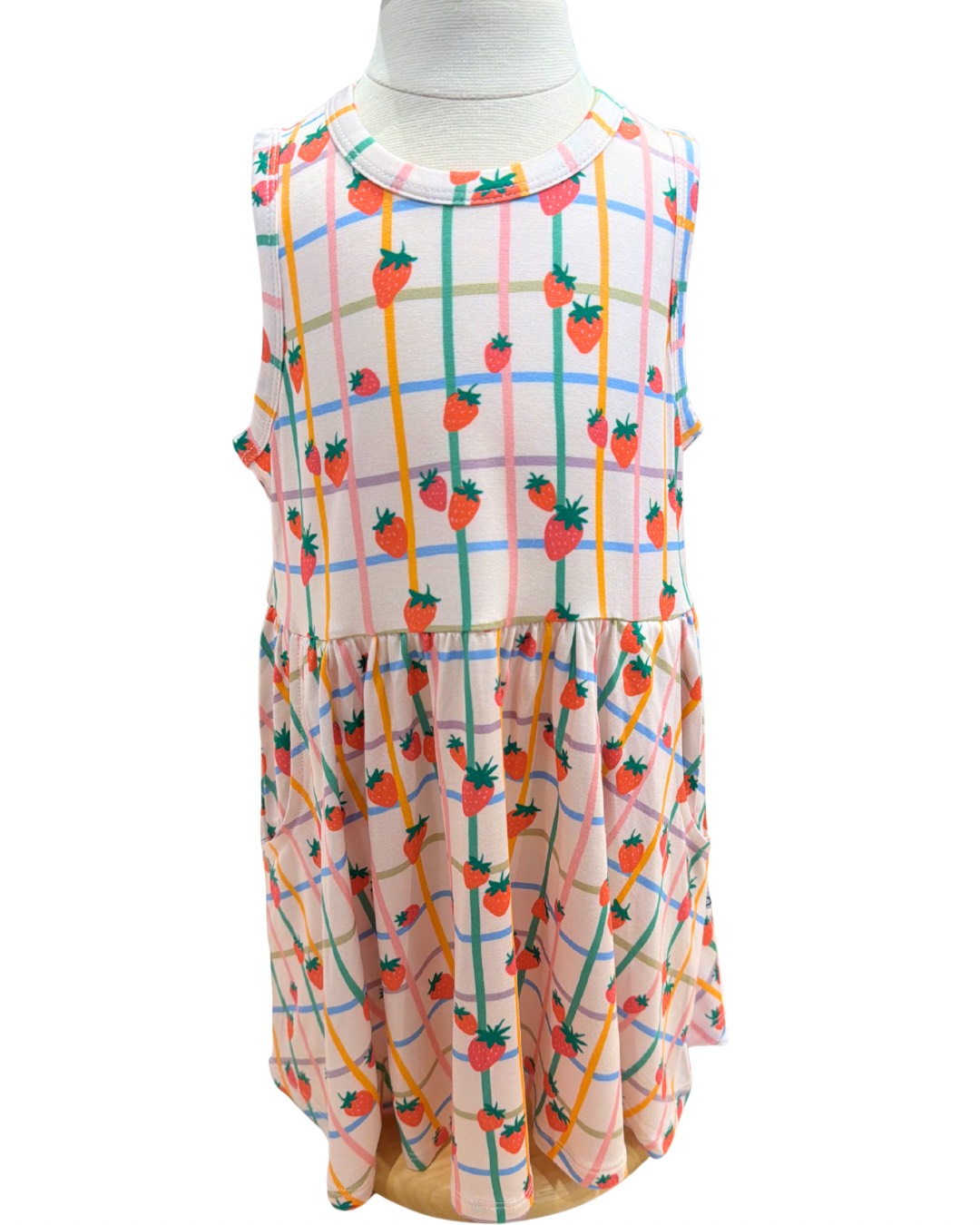 Berry Patch Sleeveless Dress