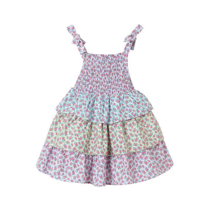 Floral Tiered Dress