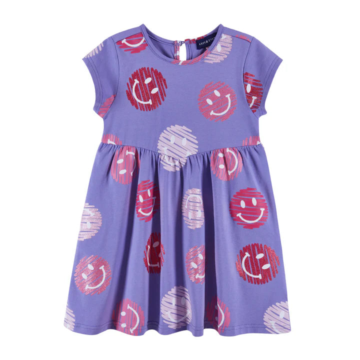 SMILEY PRINT DRESS