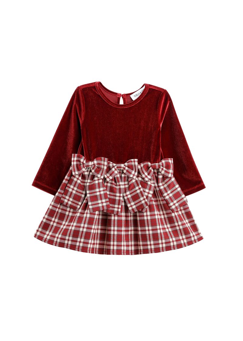 HOLIDAY PLAID DRESS