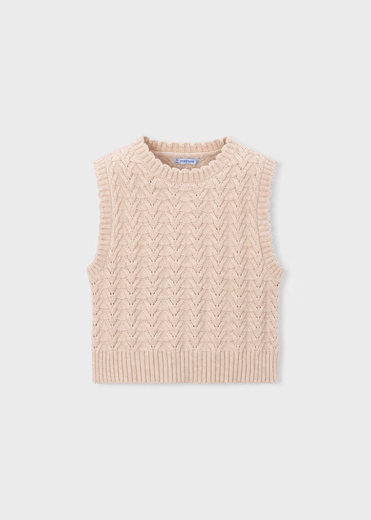 Girls Knit Vest