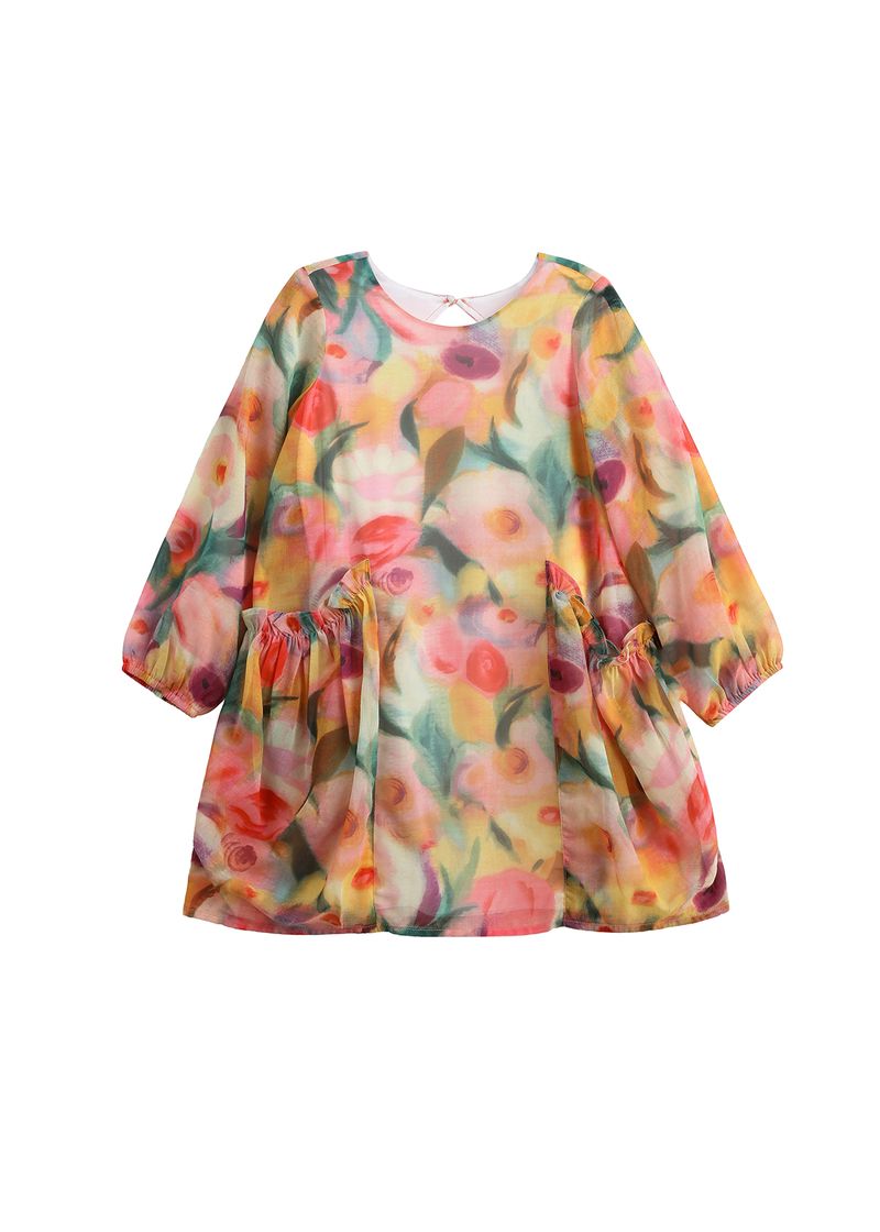 watercolor whimsey dress
