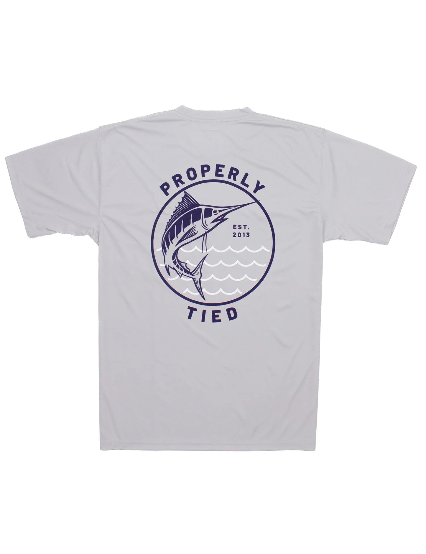 Ice Grey Boys Performance Tee