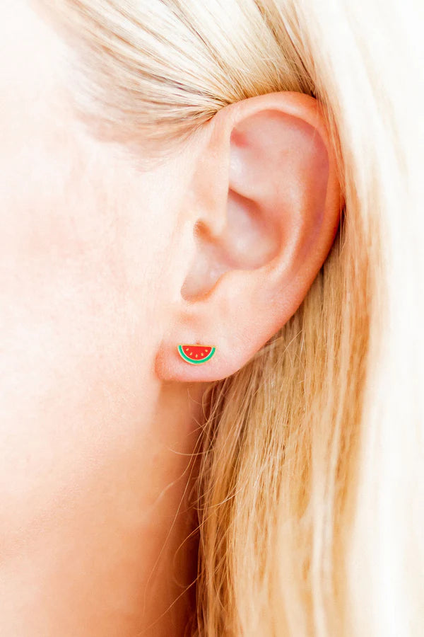 Watermelon Stud Earring
