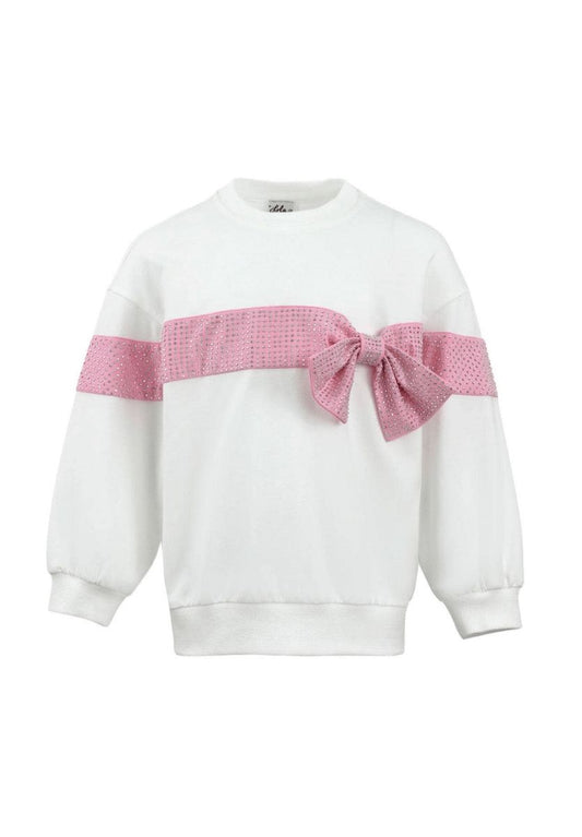 Crystal Bow Sweater