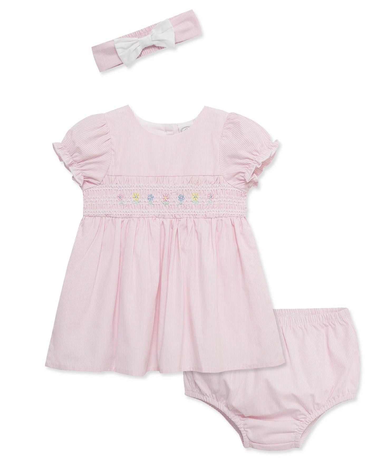 Newport Picnic Pink Smocked Dress