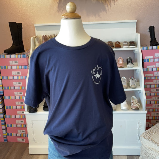 Mallard Trio Short Sleeve Tee Navy