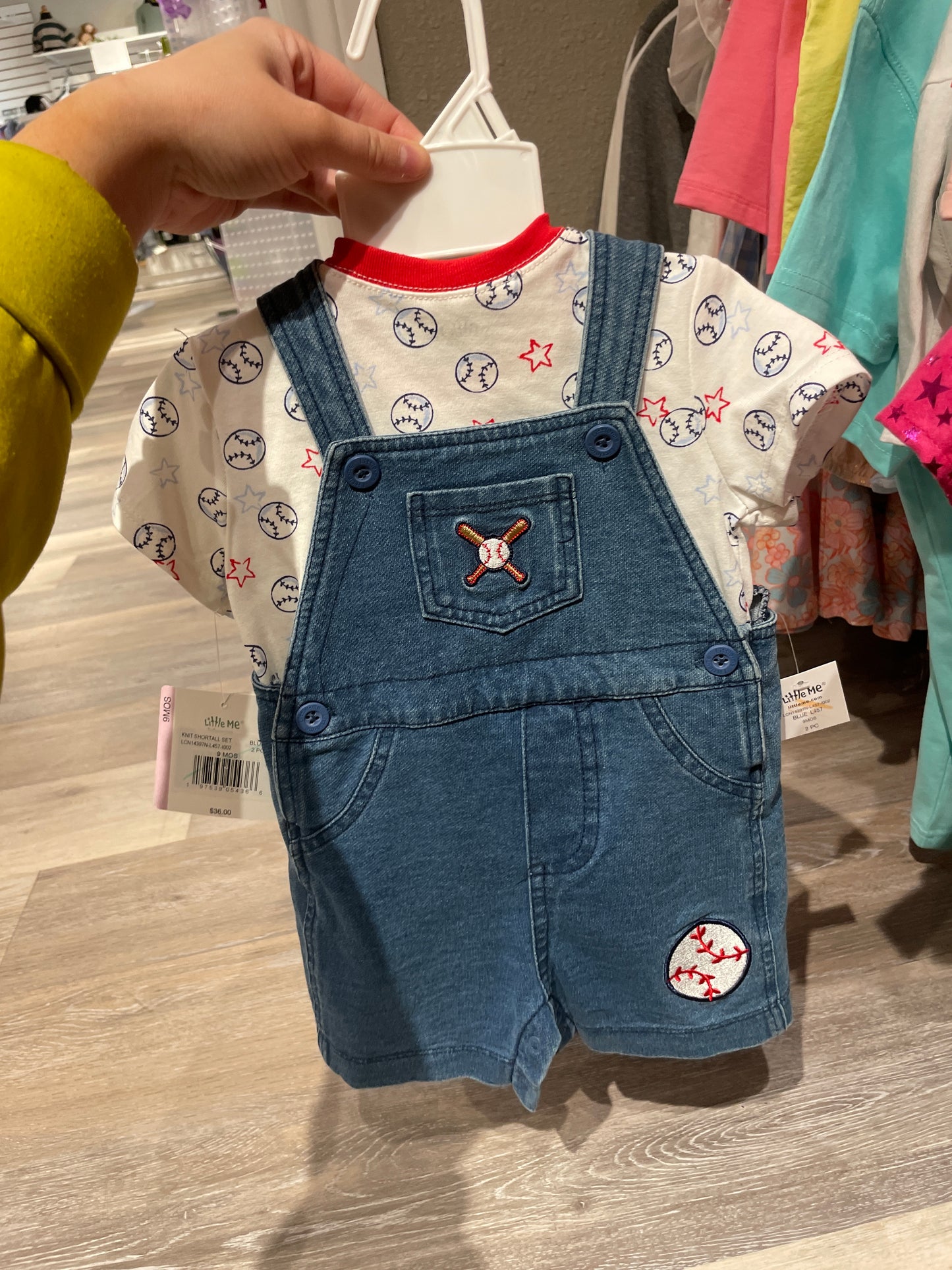 BASEBALL OVERALL SET