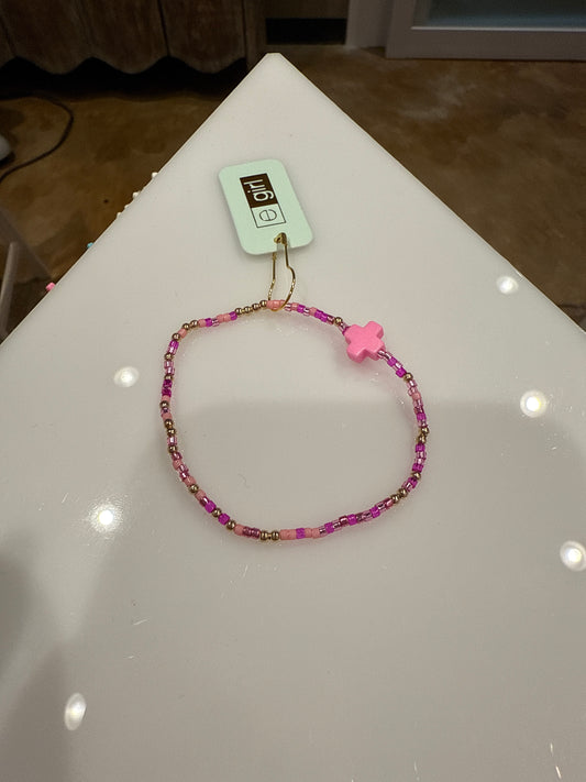 egirl Hope Unwritten Signature Cross Bracelet