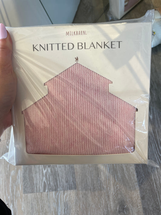 Knitted Blanket Nude Blush
