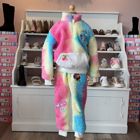 FUZZY PASTEL TIE DIE PATCH SET