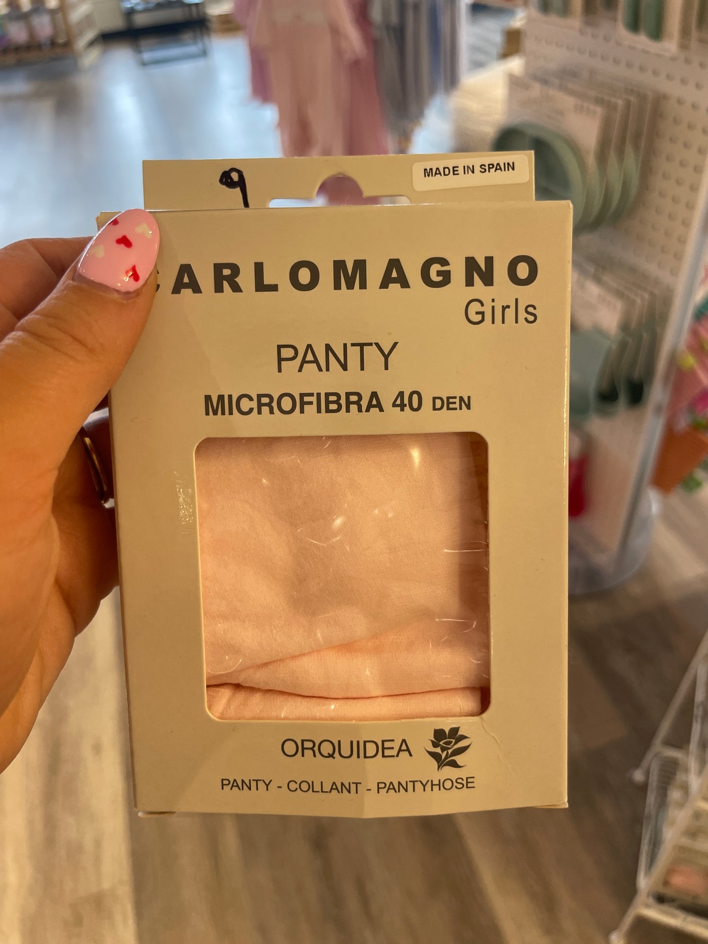 MICROFIBER SOFT PINK TIGHTS