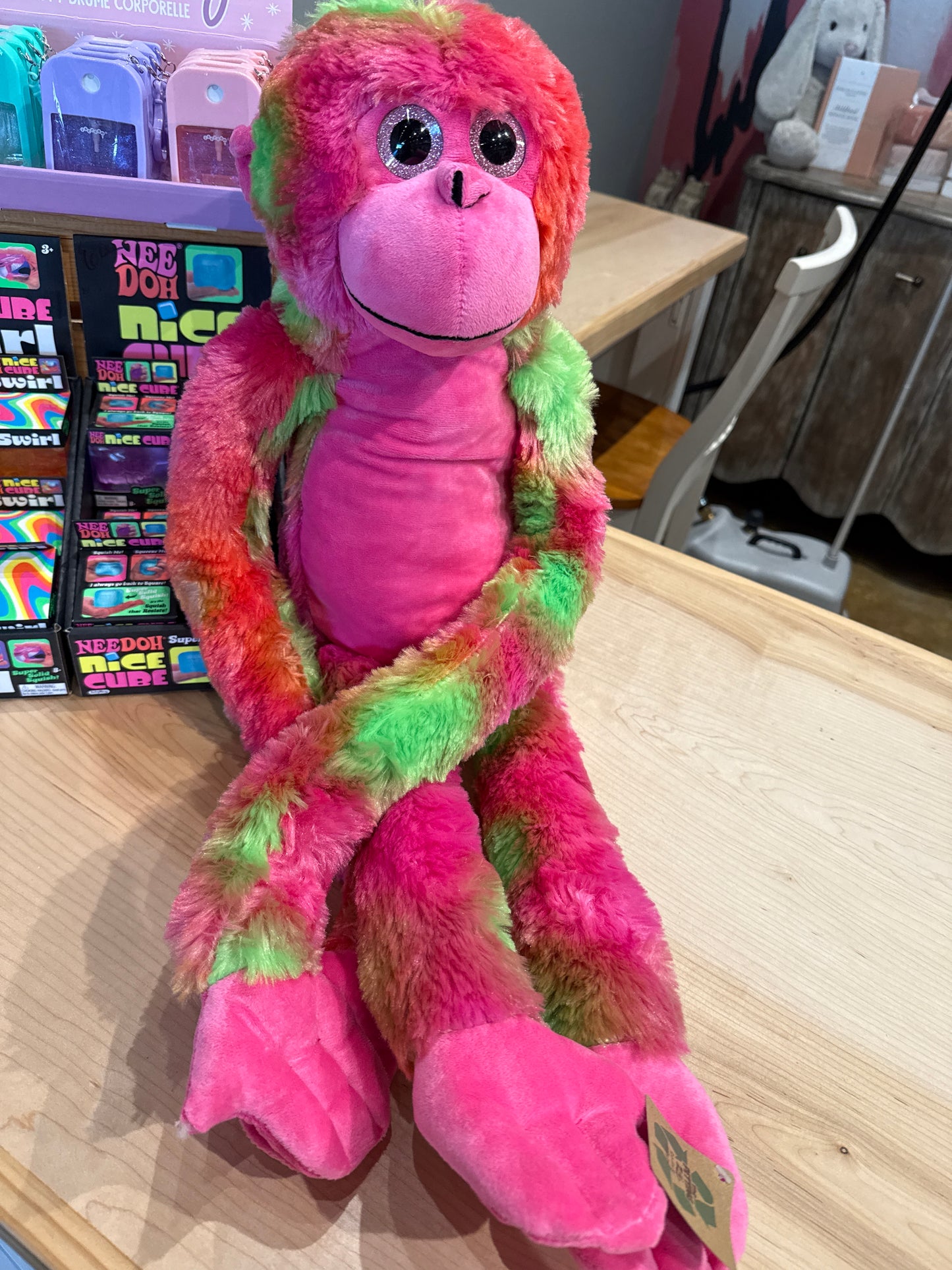 Tie Dye Jumbo Monkey