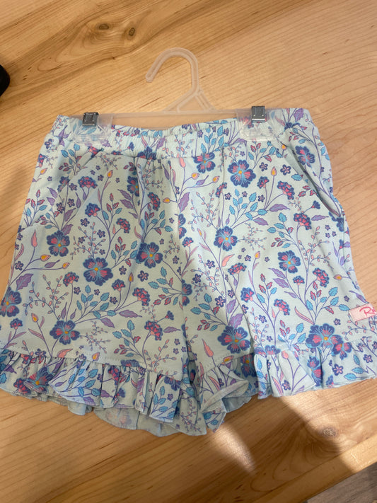 Fairytale Garden Girls Knit Ruffle Shorts