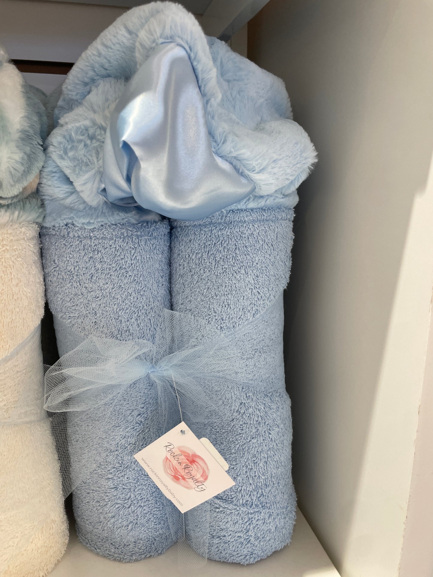 Rockin Royalty Plush Hooded Towel