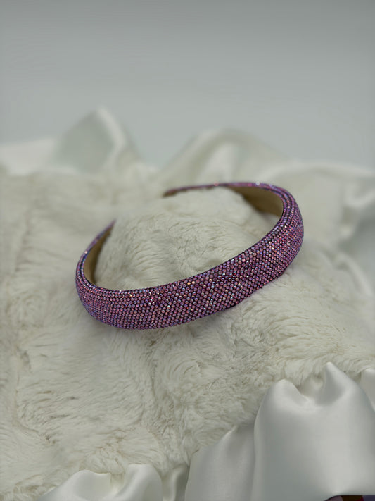 Thin fully crystallized headbands