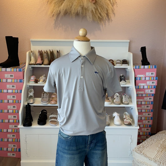 Offshore Performance Solid Polo Grey