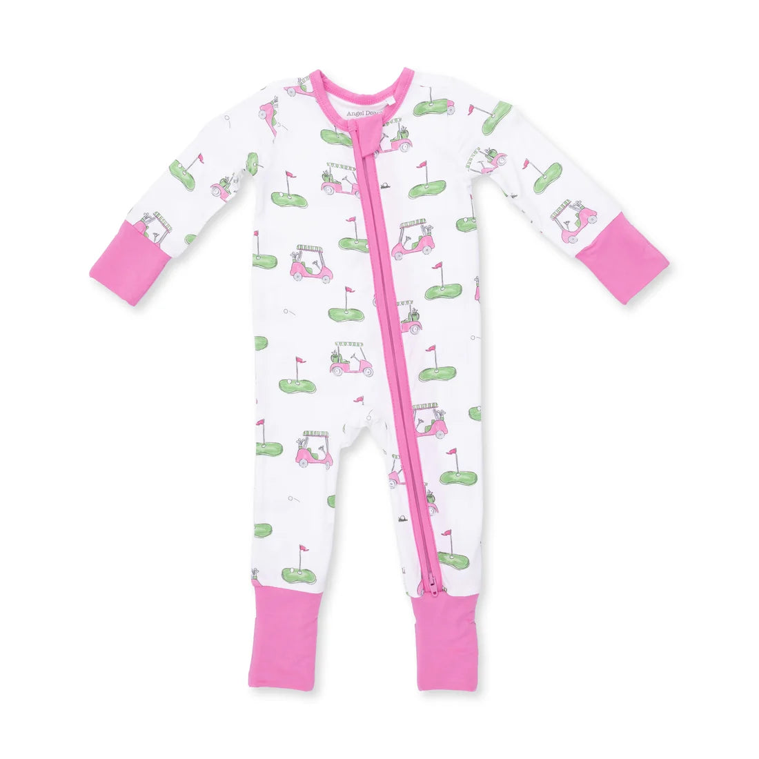 Pink Golf Carts Convertible Romper