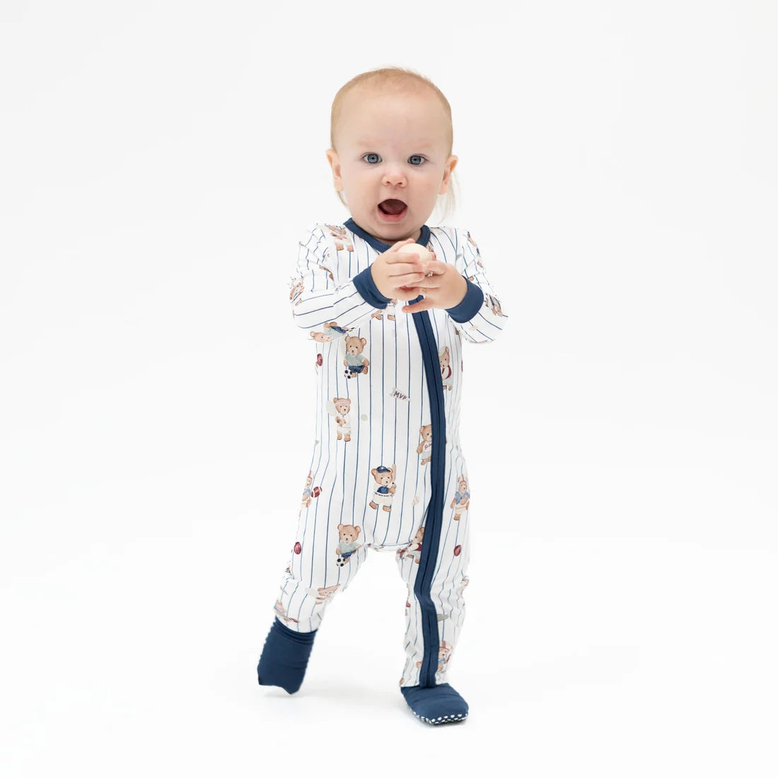 Mixed Sports Bears Convertible Romper