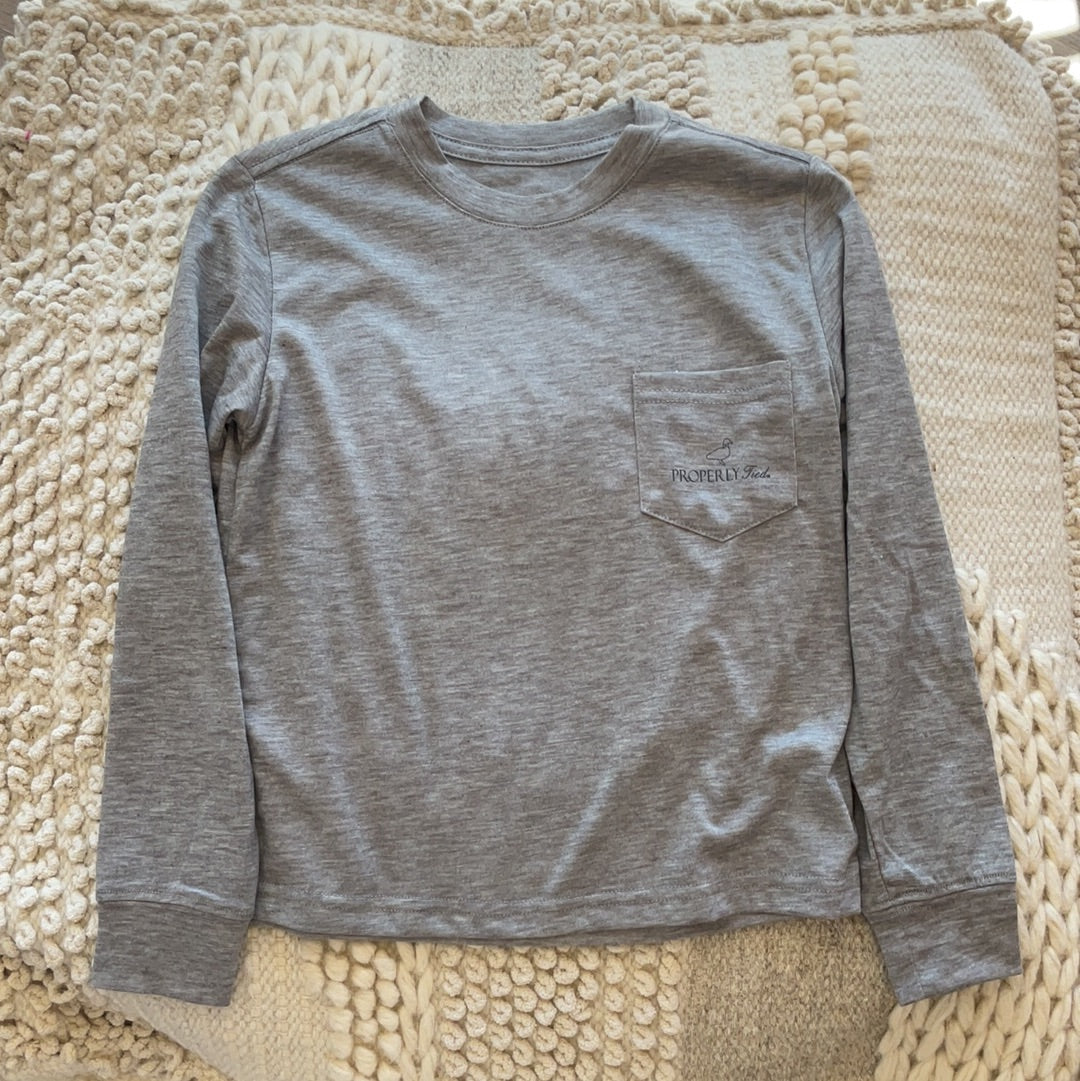 PORTLAND POCKET TEE WHITE TAIL