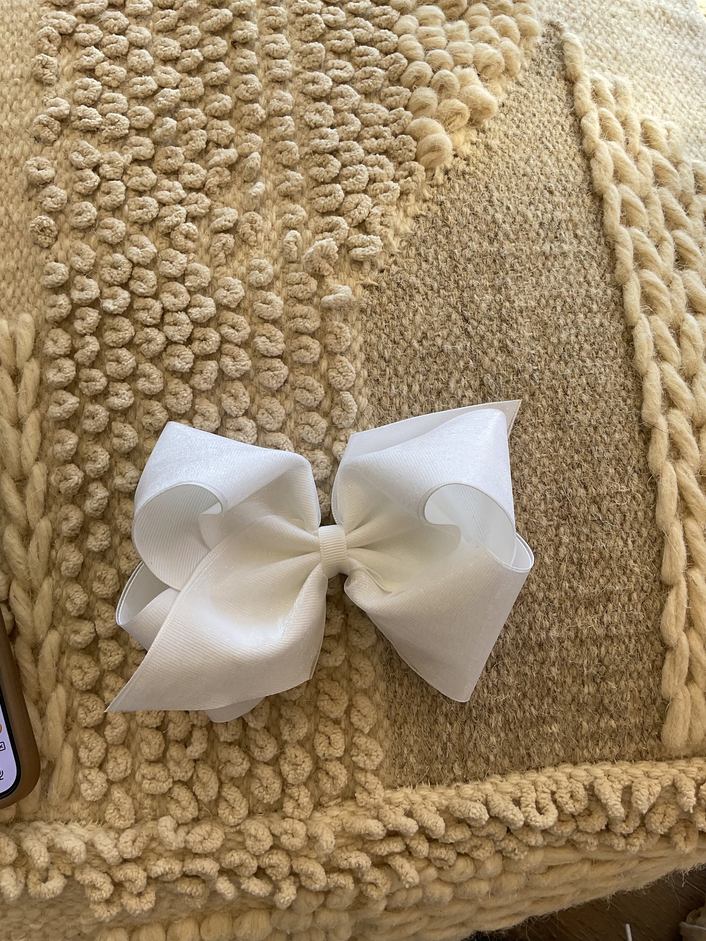 Pastel Sheer King Bow