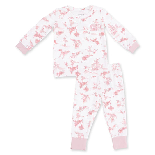 Ballet Toile Long Sleeve Loungewear Set